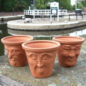Terracotta Long Tom Plant Pots