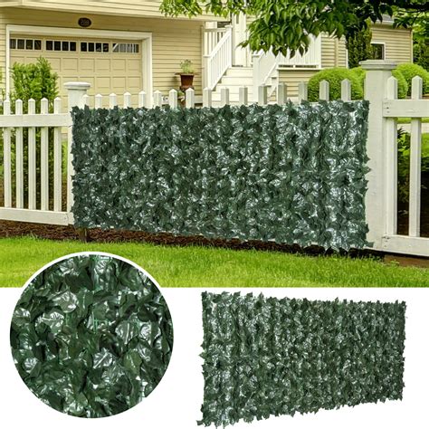Ivy Leaves Fence UV Protected for Outdoor Garden Decor