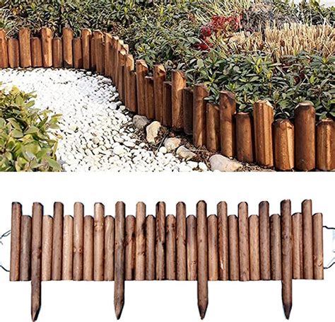 Wooden Edging Fence