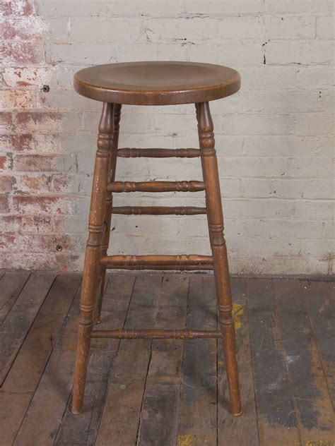 Vintage and Rustic Wooden Stools
