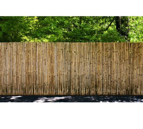 Bamboo Screening Roll Natural Fence Panel